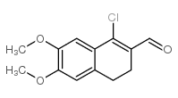 1-CHLORO-6,7-DIMETHOXY-3,4-DIHYDRO-NAPHTHALENE-2-CARBALDEHYDE picture