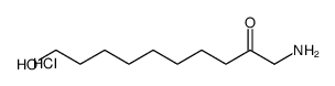 1-amino-10-hydroxydecan-2-one,hydrochloride结构式