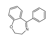 5-phenyl-2,3-dihydro-1,4-benzoxazepine结构式