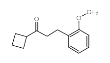 CYCLOBUTYL 2-(2-METHOXYPHENYL)ETHYL KETONE structure