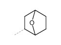 2-methyl-7-oxa-bicyclo[2.2.1]heptane结构式