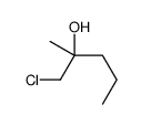 (2S)-1-chloro-2-methylpentan-2-ol结构式