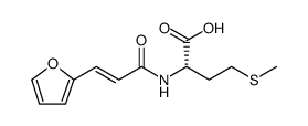 L-Methionine, N-[3-(2-furanyl)-1-oxo-2-propen-1-yl]结构式