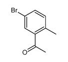 1-(5-bromo-2-methylphenyl)ethanone structure