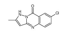7-chloro-2-methyl-1H-pyrazolo[5,1-b]quinazolin-9-one Structure