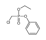 [chloromethyl(ethoxy)phosphoryl]oxybenzene结构式