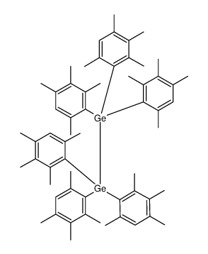 Digermane, hexakis(2,3,4,6-tetramethylphenyl) Structure
