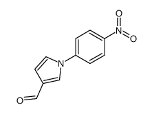 1-(4-nitrophenyl)pyrrole-3-carbaldehyde结构式