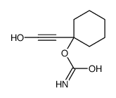 Carbamic acid, 1-(hydroxyethynyl)cyclohexyl ester (7CI)结构式