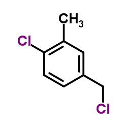 1-Chloro-4-(chloromethyl)-2-methylbenzene Structure