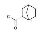 bicyclo[2.2.1] heptane-2-carbonyl chloride Structure