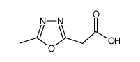 (5-Methyl-1,3,4-Oxadiazol-2-Yl)Acetic Acid结构式