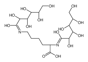 N2,N6-di-D-gluconoyl-L-lysine structure