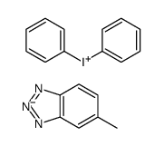 diphenyliodonium, salt with 5-methyl-1H-benzotriazole (1:1) picture