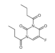 1,3-di(butanoyl)-5-fluoropyrimidine-2,4-dione Structure