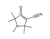 4-cyano-1,2,2,5,5-pentamethyl-2,5-dihydro-1H-imidazole 3-oxide Structure