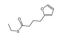 S-ethyl furan-2-butanethioate structure