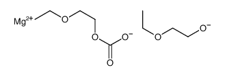 magnesium,2-ethoxyethanolate,2-ethoxyethyl carbonate结构式