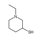 1-ethyl-piperidine-3-thiol结构式