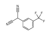 2-[3-(trifluoromethyl)phenyl]propanedinitrile Structure