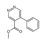 5-phenyl-pyridazine-4-carboxylic acid methyl ester结构式