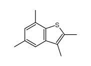 2,3,5,7-tetramethyl-benzo[b]thiophene Structure