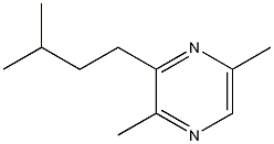 2,5-Dimethyl-3-(1-methyl)-butylpyrazine结构式