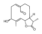 3β-hydroxy-11β,13-dihydroacanthospermolid Structure