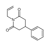 4-phenyl-1-prop-2-enylpiperidine-2,6-dione Structure
