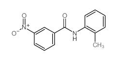 3-Nitro-N-(2-methylphenyl)benzamide structure