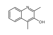 2,4-dimethyl-quinolin-3-ol Structure