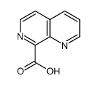 1,7-naphthyridine-8-carboxylic acid结构式