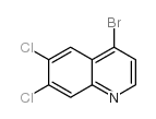 4-Bromo-6,7-dichloroquinoline structure