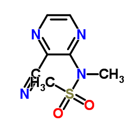 N-(3-cyanopyrazin-2-yl)-N-methylmethanesulfonamide picture