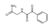 N-(2-amino-2-oxoethyl)-2-oxo-2-phenylacetamide Structure