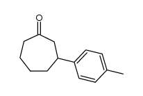 3-(p-tolyl)cycloheptanone Structure