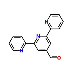 2,2':6',2''-三联吡啶-4'-甲醛结构式