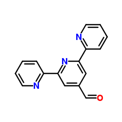 2,2':6',2''-Terpyridine-4'-carbaldehyde structure