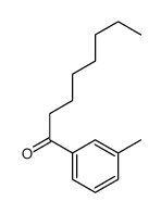 1-(3-methylphenyl)octan-1-one Structure