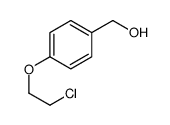 [4-(2-Chloroethoxy)phenyl]methanol Structure