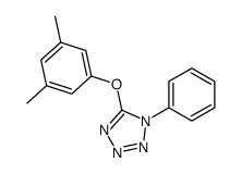 5-(3,5-dimethylphenoxy)-1-phenyltetrazole Structure
