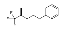 4-(trifluoromethyl)pent-4-enylbenzene结构式