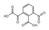 (2-carboxy-3-nitro-phenyl)-glyoxylic acid Structure