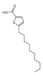 5-decylthiophene-2-carboxylic acid结构式