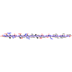 Amyloid β-Protein (1-39) trifluoroacetate salt结构式