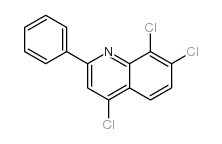 4,7,8-Trichloro-2-phenylquinoline结构式