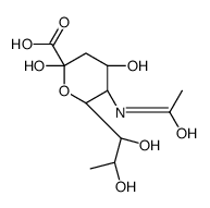 N-acetyl-9-deoxyneuraminic acid结构式