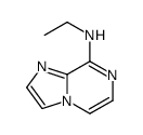 N-ethylimidazo[1,2-a]pyrazin-8-amine结构式