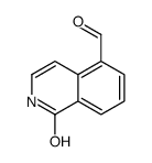 1-氧代-1,2-二氢异喹啉-5-甲醛结构式