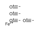 carbon monoxide,hydride,iron(2+) Structure